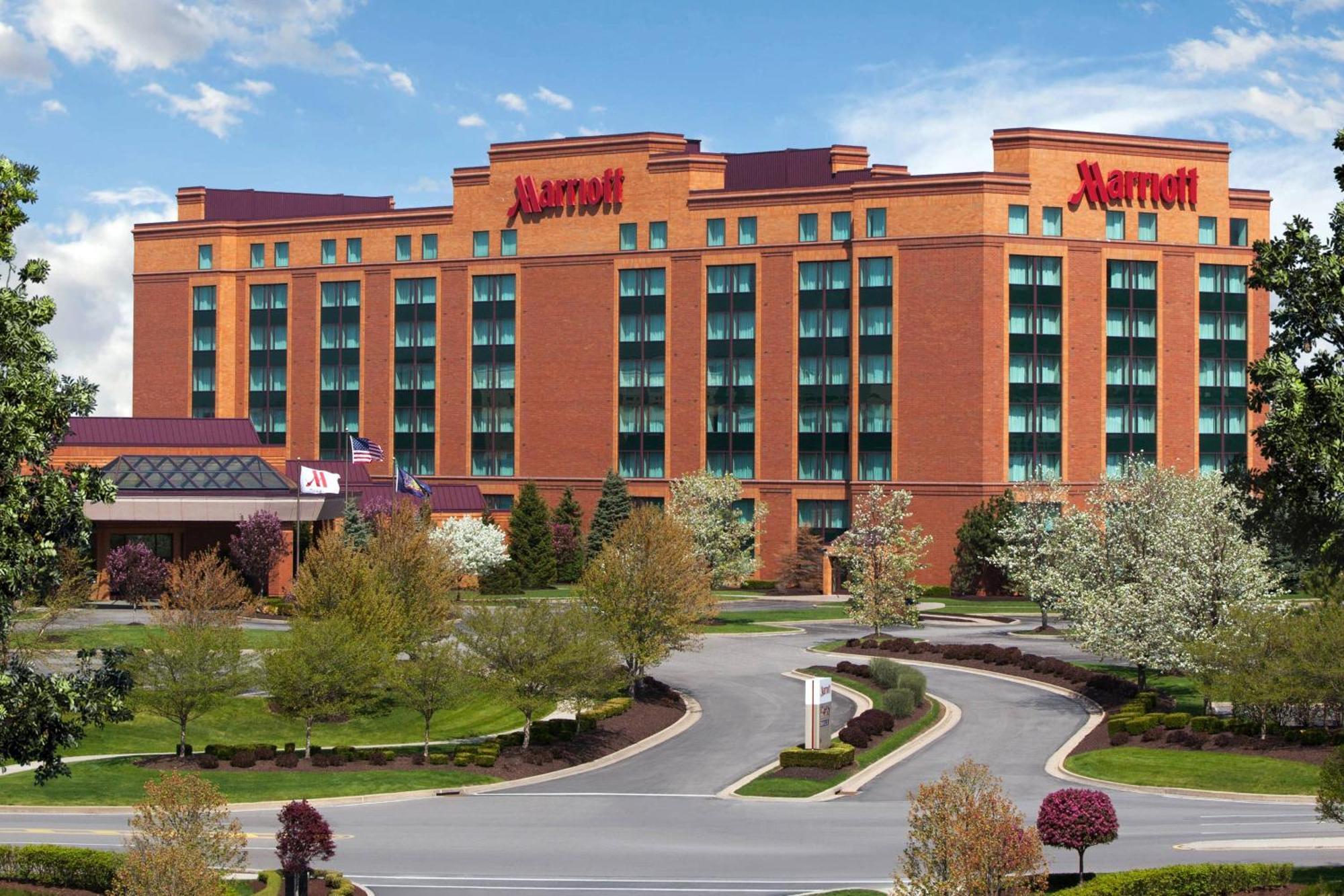 Chicago Marriott Northwest Hotell Hoffman Estates Exteriör bild